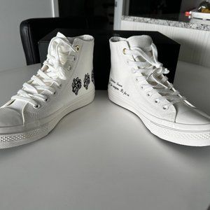DARC SPORT High Tops - Off White (Size 8.5m/9.5w)